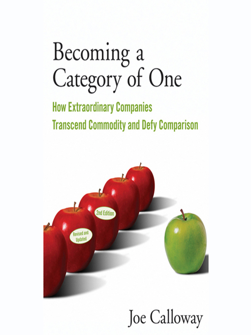 Title details for Becoming a Category of One by Joe Calloway - Available